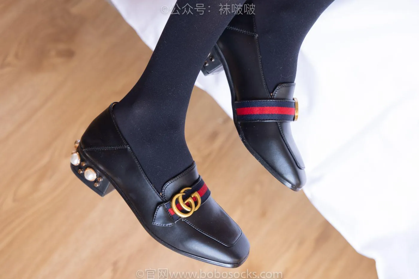 [BoBoSocks袜啵啵]NO.064 稚予-平底鞋、厚黑丝 [137P]插图